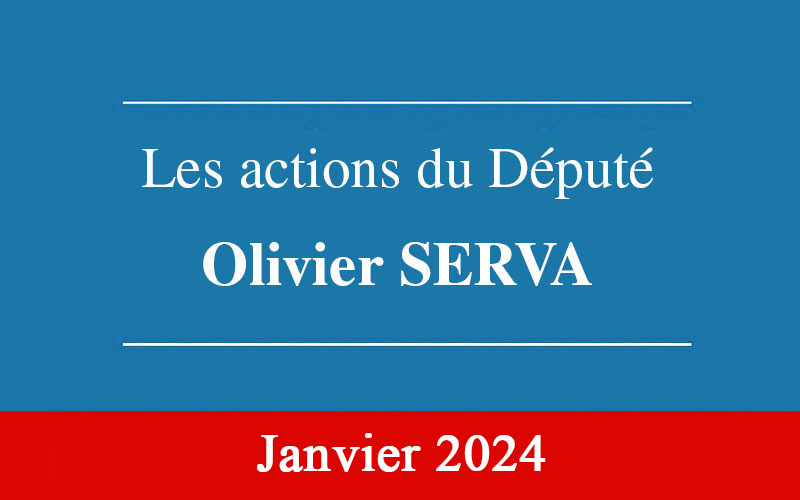 Newsletter Olivier SERVA Janvier 2024
