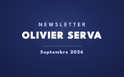 Newsletter Olivier Serva — septembre 2026