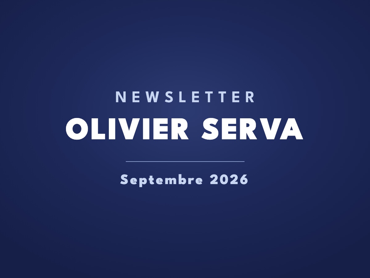 Newsletter septembre 2026