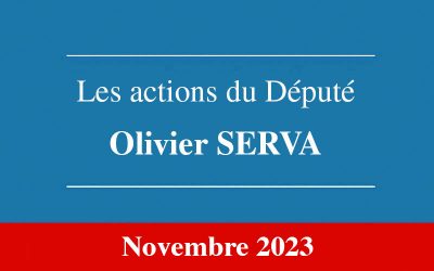 Newsletter Olivier SERVA Novembre 2023