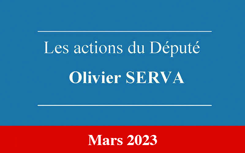 Newsletter Olivier SERVA Mars 2023
