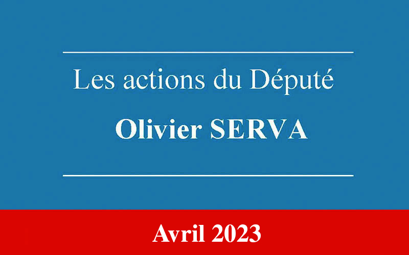 Newsletter Olivier SERVA Avril 2023