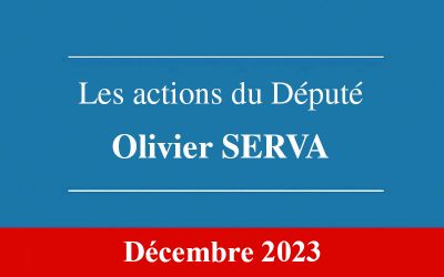 Newsletter Olivier SERVA décembre 2023