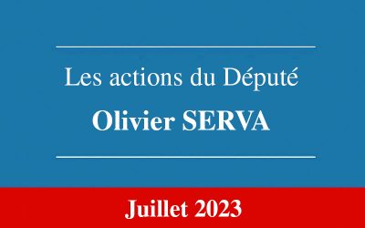 Newsletter Olivier SERVA Juillet 2023