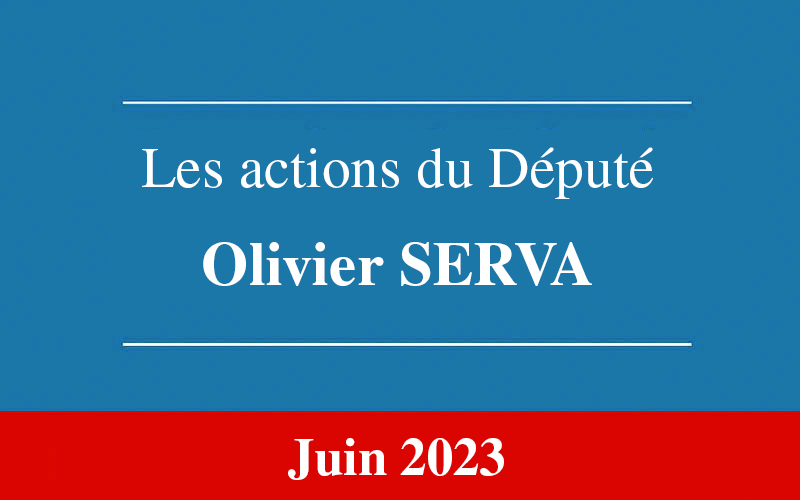 Newsletter Olivier SERVA Juin 2023